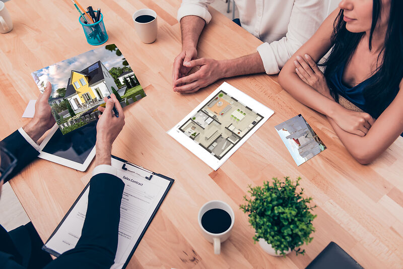 Persönliches Beratungsgespräch zum Hausbau