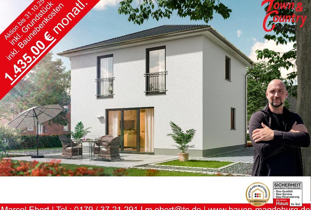 Jetzt sichern: Stadtvilla 100 inkl. Haus, Grundstück & Nebenkosten